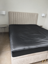 25 momų šilkinė paklodė 100% Mulberry šilko – SILK&SLEEP atracito